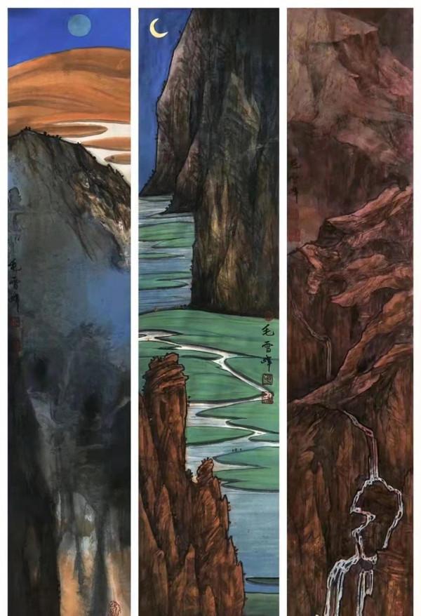 「2022· 寅虎迎春」 毛雪峰 作品鑑賞 「2022· 寅虎迎春」 毛雪峰 作品鑑賞