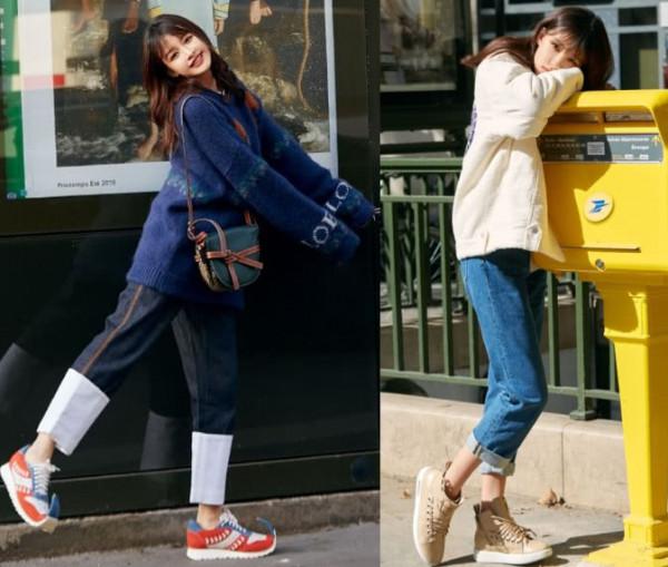 孫怡仗著腿長真拼,居然敢挑戰“塑膠”高跟鞋,好奇這腳出汗嗎? 孫怡仗著腿長真拼,居然敢挑戰“塑膠”高跟鞋,好奇這腳出汗嗎?