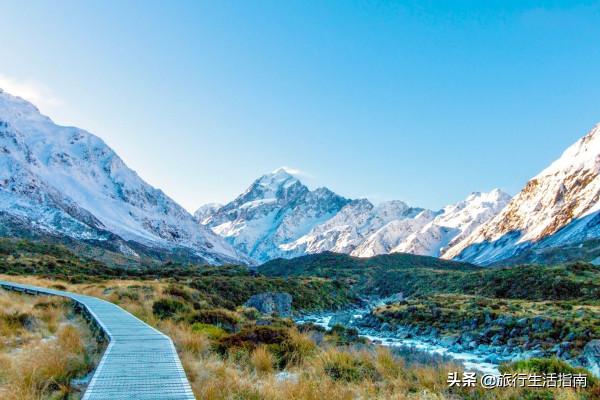 徒步愛好者的天堂 紐西蘭南島雲之巔-庫克山