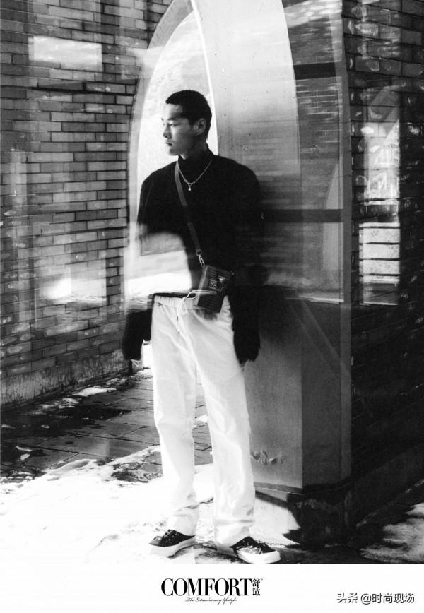 國際超模李振釋出時尚大片，小眼睛剛毅面容氣場十足