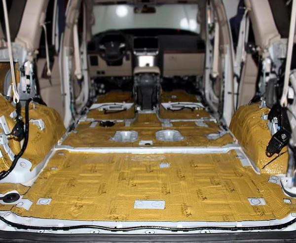 豐田霸道汽車隔音改裝大白鯊 舒適安靜