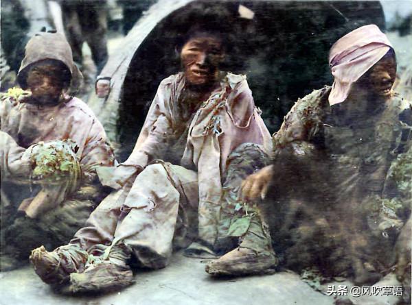 不忍直視！民國十八年（1929年）大災中百姓的悲慘影像