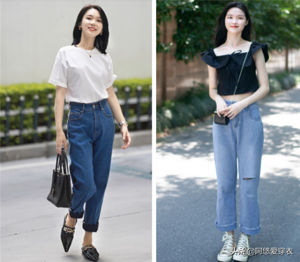 滿大街都是闊腿褲？其實這4條褲子也很流行，配小白鞋洋氣又顯高