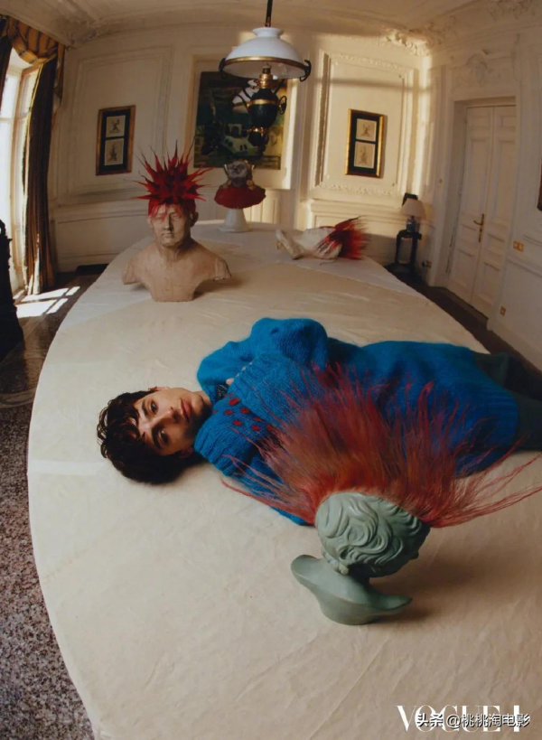 組圖：“甜茶”蒂莫西·柴勒梅德登中國雜誌，另類風格令人震撼