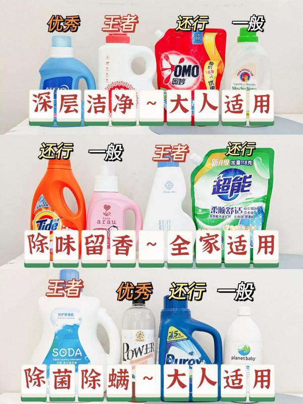 請相信我！這些洗衣液確實好用