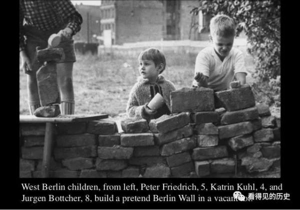 珍貴老照片 德國柏林牆 冷戰的標誌性建築