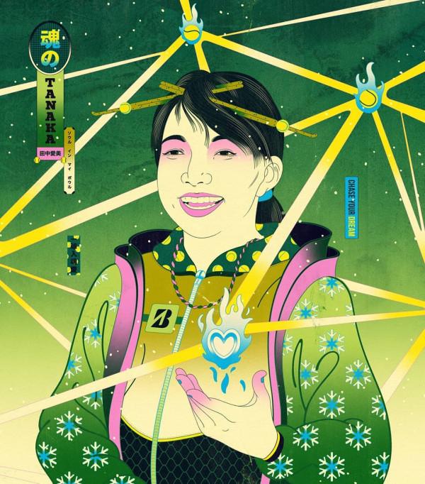 插畫丨強烈的色彩與動感衝擊力，復古又迷人，情節表現極為豐富