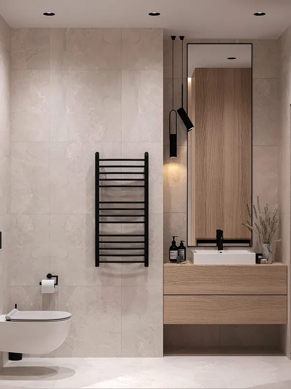 一居室小公寓,臥室做地臺、浴室兩分離,1㎡都不浪費 一居室小公寓,臥室做地臺、浴室兩分離,1㎡都不浪費