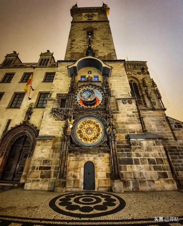 布拉格中世紀古老的天文鐘樓 擁有600年的歷史的小型天文館