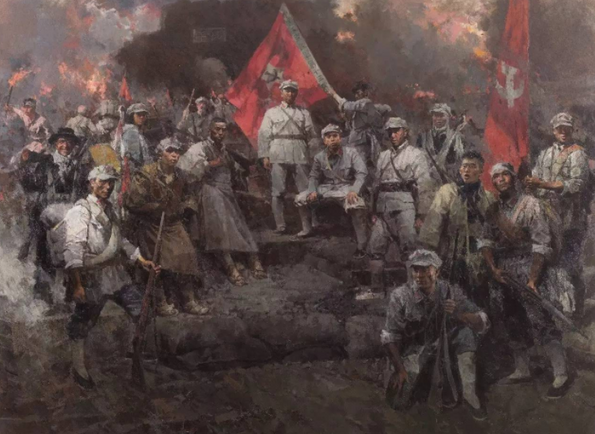 55年他授上將，2位搭檔授元帥，去世後3大將、15上將在機場迎靈