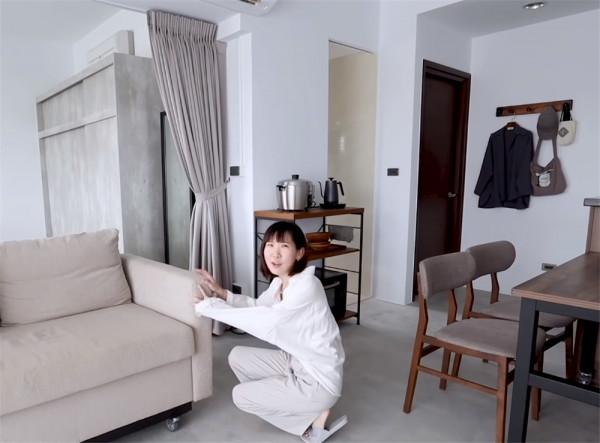 80後情侶相識4年，堅持不婚主義，把59㎡小家裝成極簡二人世界