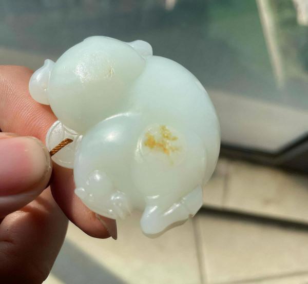 俄料？還是和田玉籽料？分不清呀