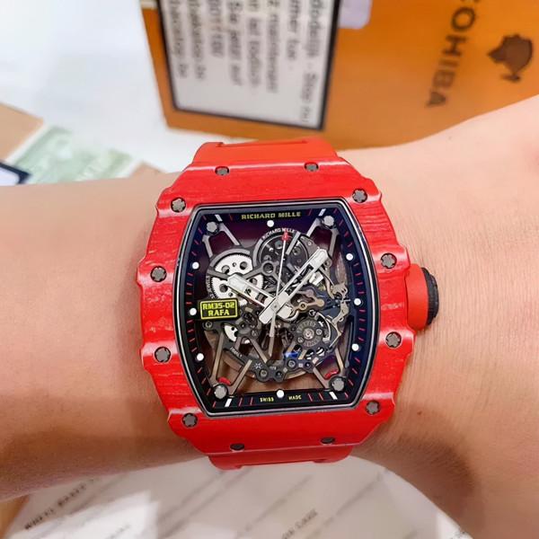 理查德米勒RM35-02紅魔納達爾紀念款自動機械手錶