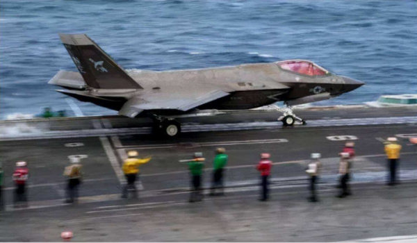 美軍F-35C戰機摔了！打撈殘骸要4個月