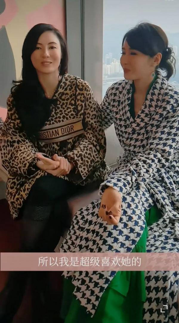 張柏芝黎姿罕見世紀大同框!張柏芝慘輸50歲黎姿,穿豹紋更顯老 張柏芝黎姿罕見世紀大同框!張柏芝慘輸50歲黎姿,穿豹紋更顯老