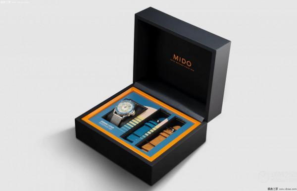 瑞士美度表推出領航者系列“彩虹圈”復刻限量款腕錶