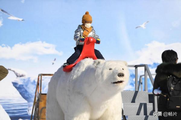 新年來陶然亭公園打卡雪世界