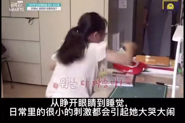 看這個韓國育兒節目好“窒息”，“高敏感”孩子的一天太難了