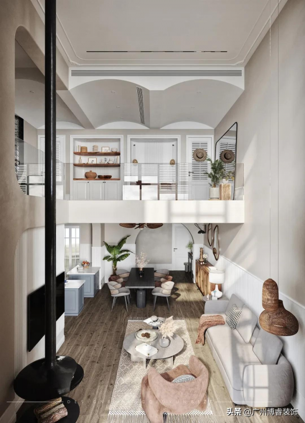 簾簾木木朝朝 |240㎡頂層複式,詮釋美式浪漫 簾簾木木朝朝 |240㎡頂層複式,詮釋美式浪漫