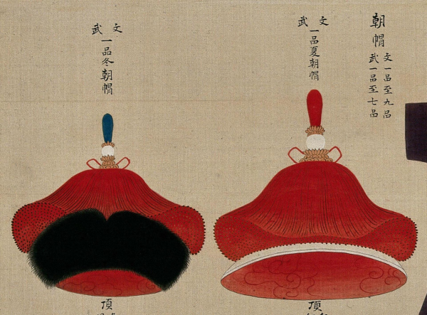 頂戴、花翎、朝珠、補服——清代官員服飾圖文詳解