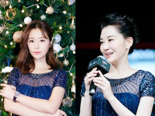 當女明星撞衫時，林心如次次都輸，52歲的陳紅卻贏了32歲的景甜