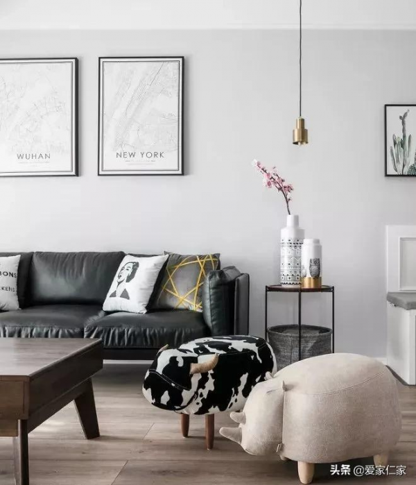 91㎡現代風的家，羨煞旁人的溫馨