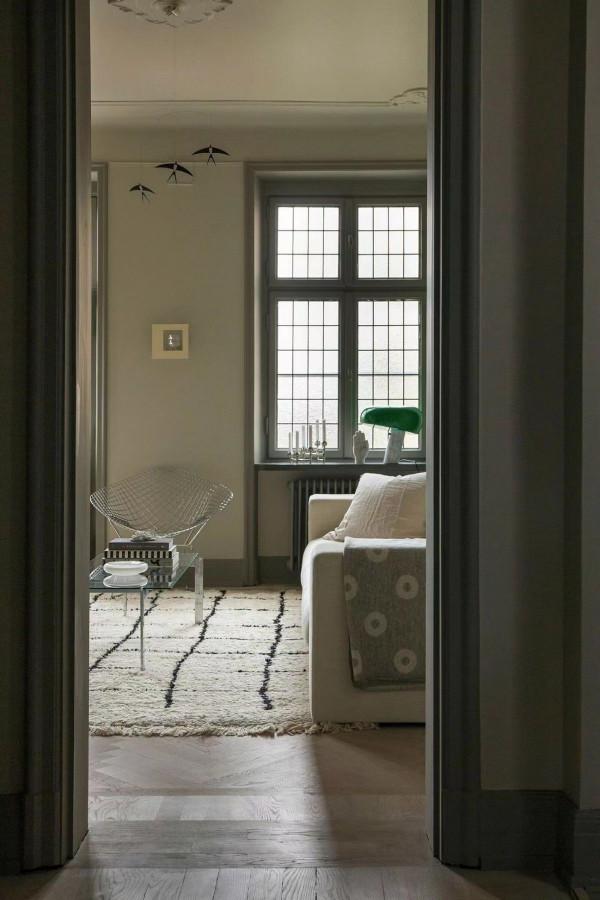 在她家，感受96㎡的寧靜北歐風情，如無色一般輕盈的美麗綠洲