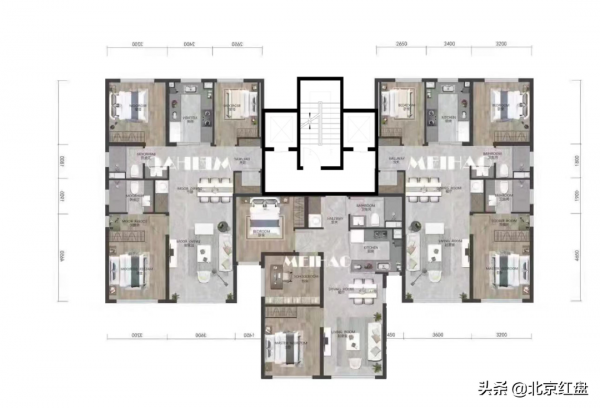 龍湖雲璟正面剛昌平雙子星 龍湖雲璟正面剛昌平雙子星