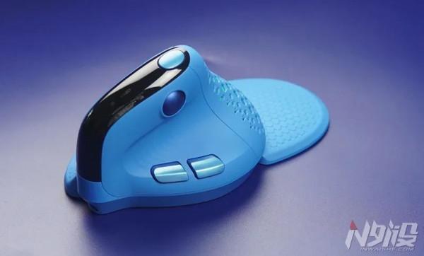 多彩M618XSD探索者垂直人體工學無線滑鼠圖賞