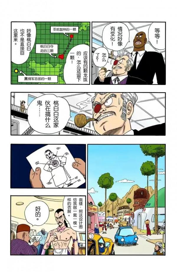 龍珠全綵漫畫第86至90回~恐怖的殺手桃白白