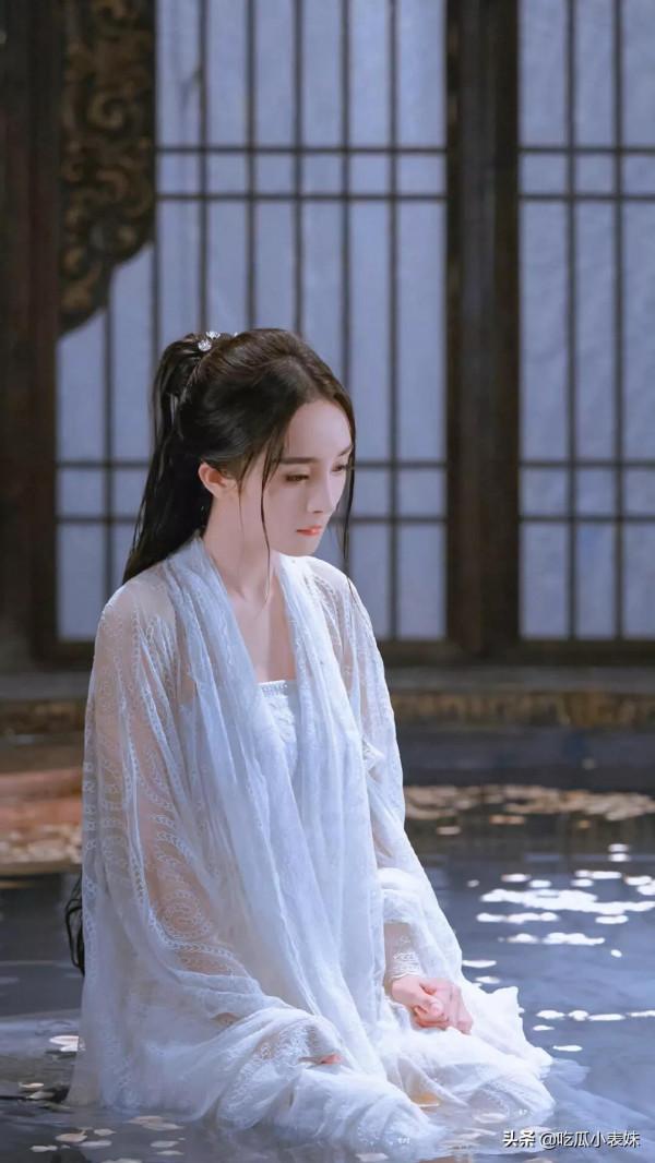 楊冪，古風系列，宛如畫中的仙子，美豔動人