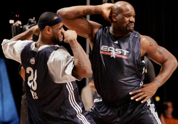 大本進入名人堂沒問題，但傳說能防住奧尼爾是真的嘛？看資料吧