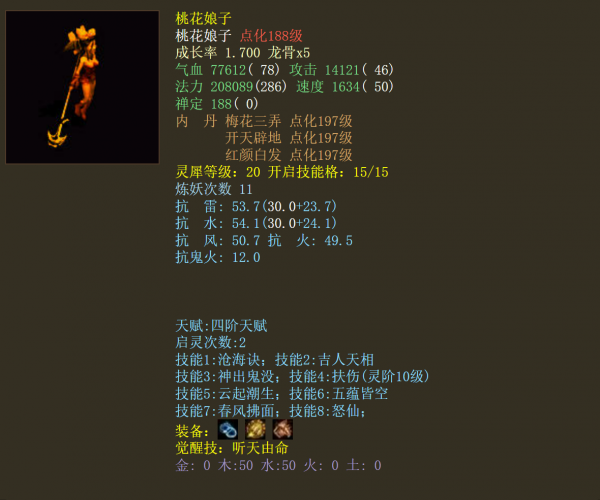 大話西遊2：玩家酷愛桃花仙，曬出多隻個性召喚獸，這是真愛