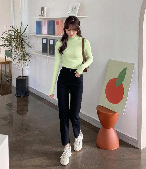 秋天牛油果綠怎麼搭配好看