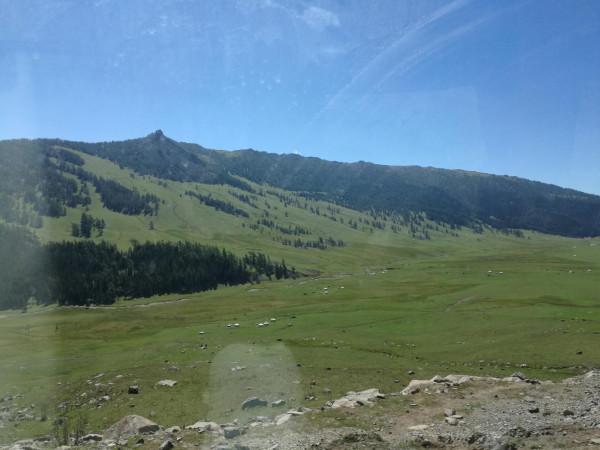 大美新疆八月全程遊記7：禾木印象-上（禾木橋、小木屋，下冰雹）