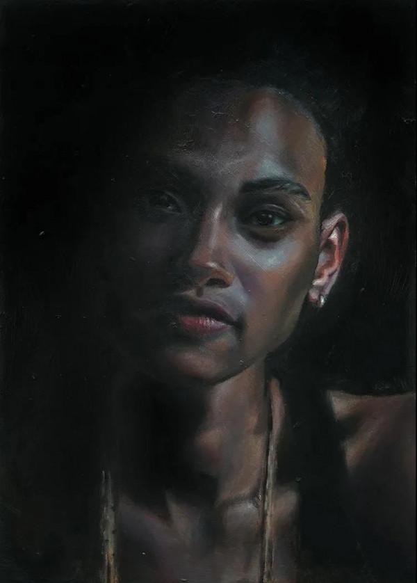 美女畫家超現實主義繪畫作品分享