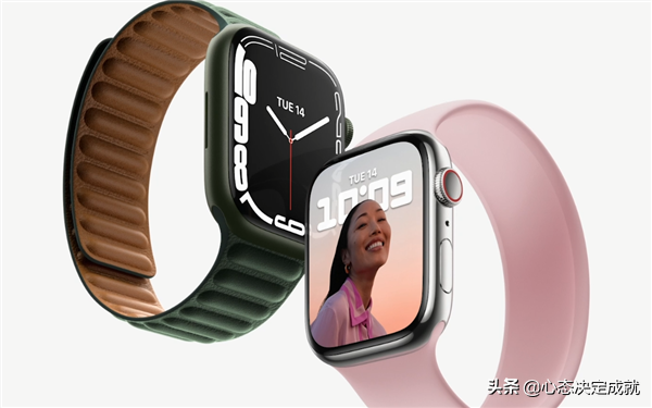 Apple Watch Series 7 即將釋出，續航提升到18小時，充電速度提高30%
