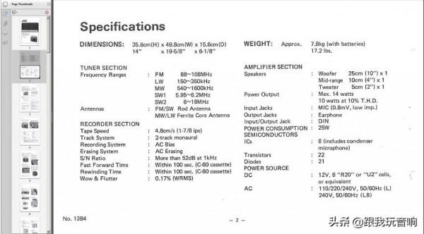 JVC 70年代推出的一款類似於真正的揚聲器,RC-550行動式收錄機 JVC 70年代推出的一款類似於真正的揚聲器,RC-550行動式收錄機