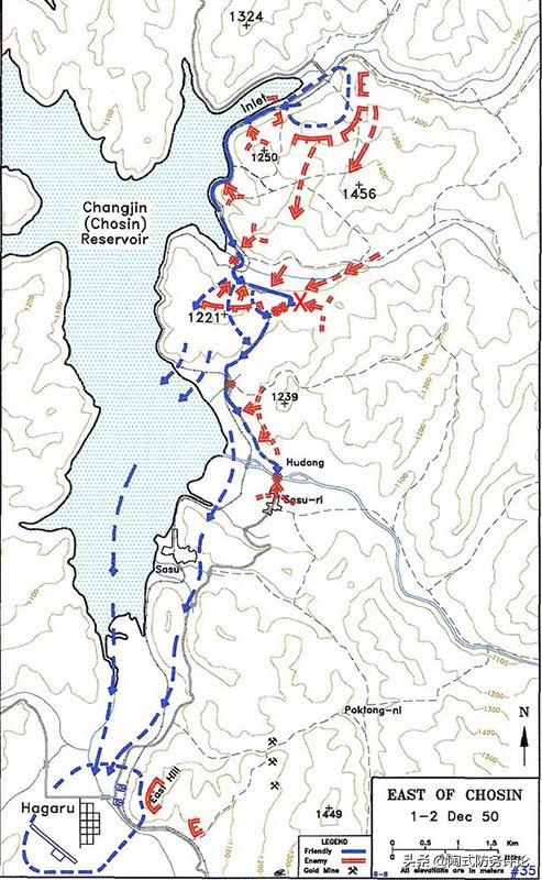 北極熊團被殲後，一美軍中校潛入戰場點數屍體，被我軍集體圍觀