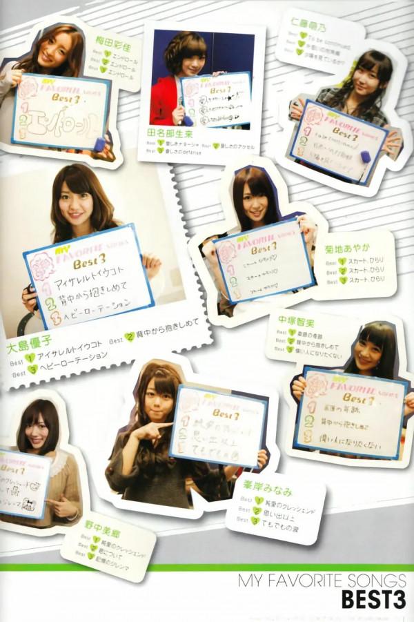 AKB48寫真集《BEST100 Countdown Book》鑑賞