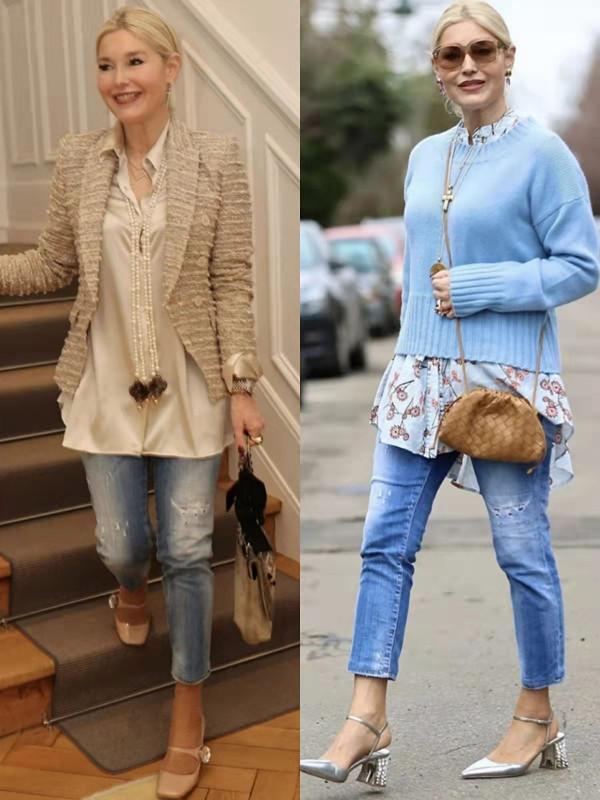 50&plus;女人早春別總穿衛褲，下面這4款下裝更時尚，實用優雅又很高階