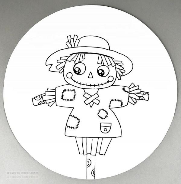 兒童畫教程|秋季主題美術課程《快樂的稻草人》 兒童畫教程|秋季主題美術課程《快樂的稻草人》