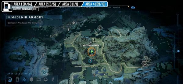 光環無限雷神之錘儲物櫃第四區域位置一覽