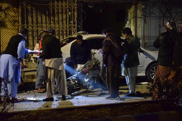巴基斯坦奎達發生爆炸 爆炸裝置被安裝在一輛摩托車上
