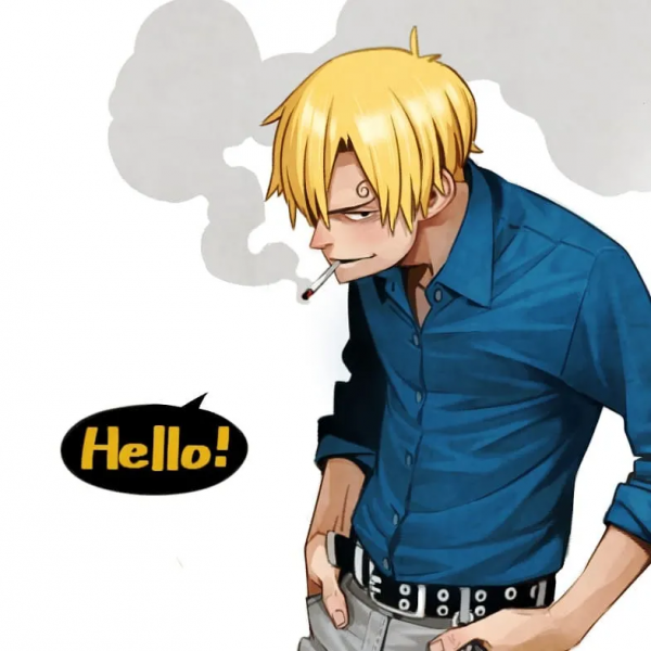 畫熱血漫畫的人設，真酷