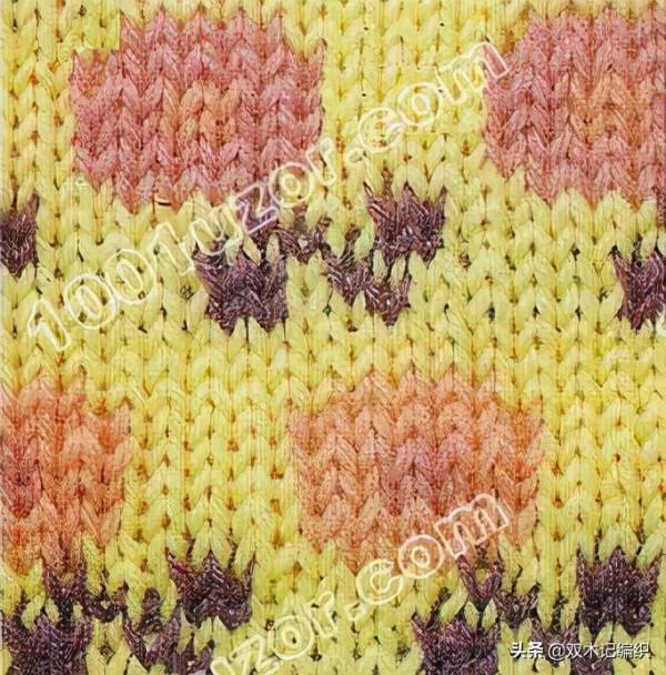 分享100款提花花樣，喜歡的現在就可以為家人準備秋冬毛衣（一）