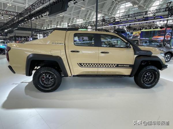 新車|主打穿越、拉力風格,長城龍彈炮正式亮相天津車展 新車|主打穿越、拉力風格,長城龍彈炮正式亮相天津車展