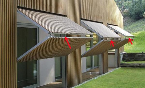 等有空了，我也想給後院這樣試試：玻璃移門加上翻門，防盜又防雨