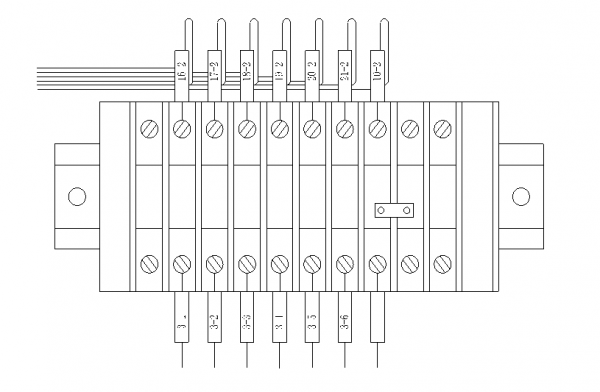 二次輔助電路行線工藝守則