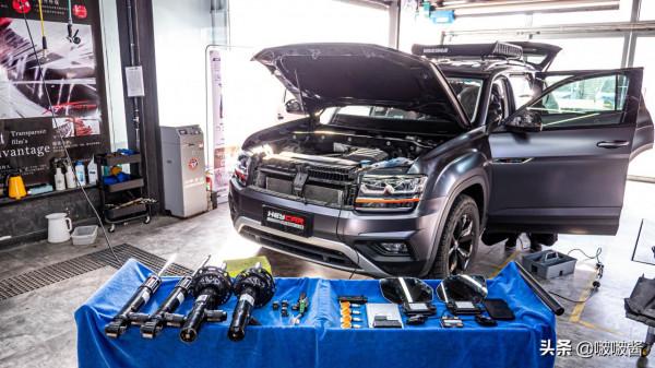 途昂改裝ACC+變道輔助+胎壓監測+手機無線充電,不傷車還安全 途昂改裝ACC+變道輔助+胎壓監測+手機無線充電,不傷車還安全